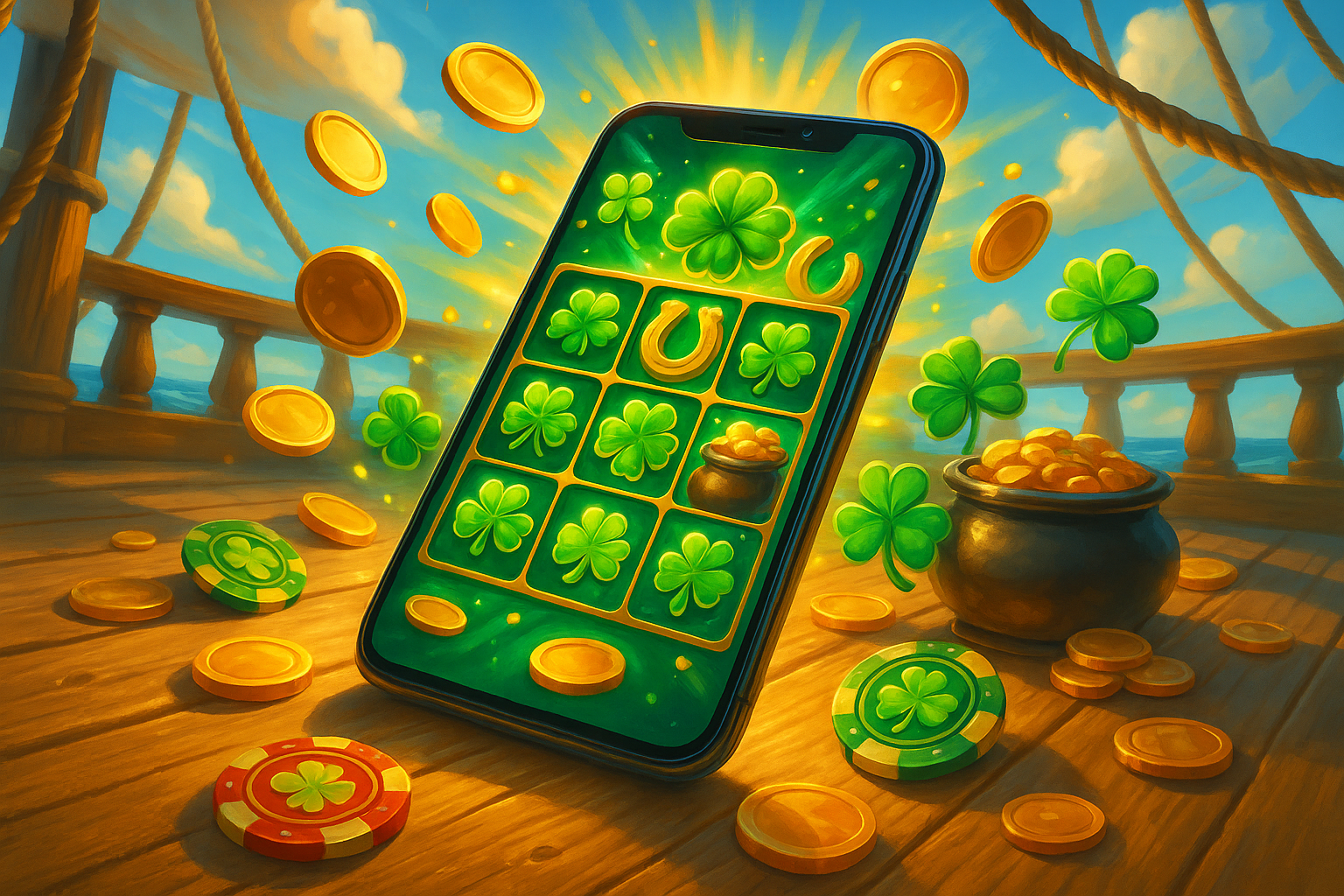 Application mobile PWA HolyLuck, site officiel